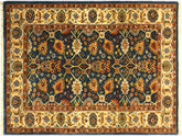 handmade Transitional Design Teal Ivory Hand Knotted RECTANGLE 100% WOOL area rug 3x5